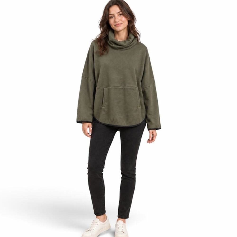 North Face Riit Cowl Neck Fleece Pullover